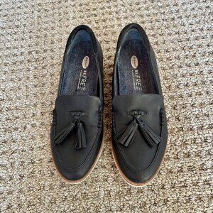 Dr. Scholl's Be Free Black Tassel Loafers Size 8.5M